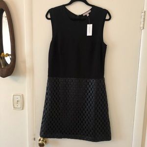 Banana Republic Black V-Neck Dress